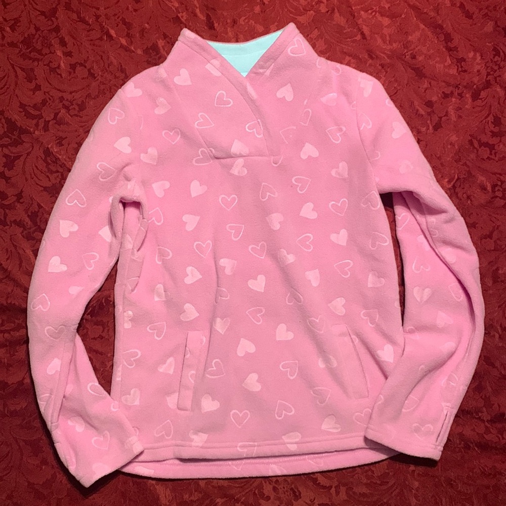 Athletic works‎ pink sweater 10-12
